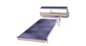 Solar collector with one solar panel